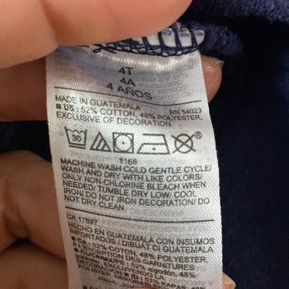 Olda Navy Toddler Boy’s Baby Yoda Hoodie Size 4T - Picture 5 of 6